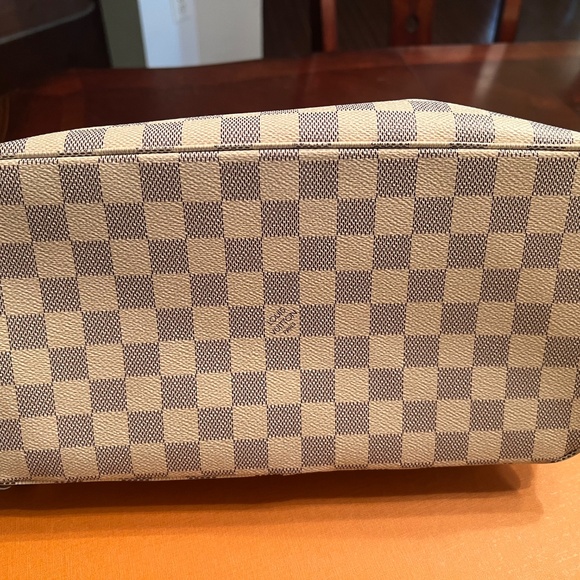 Louis Vuitton Damier Azur Braided Neverfull MM Pink Limited Edition - Picture 9 of 10